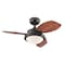 Westinghouse Wengue 30" 3-Blade Espresso Indoor Ceiling Fan w/LED Light Fixture 7233000 - alternate 4